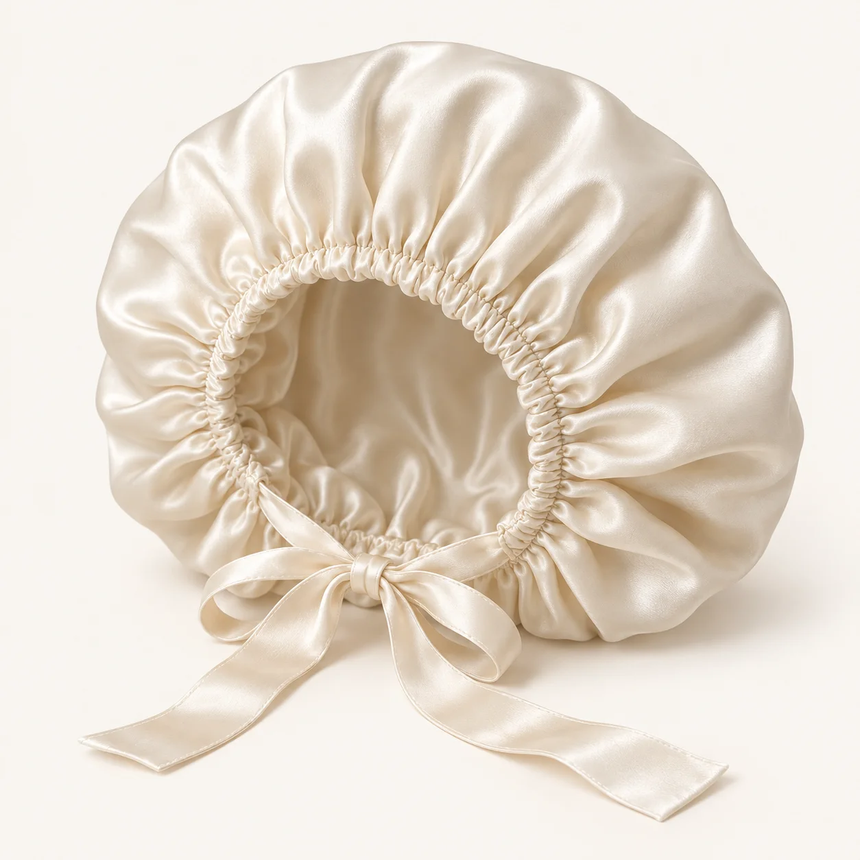 Design direction: Gathered bow bonnet