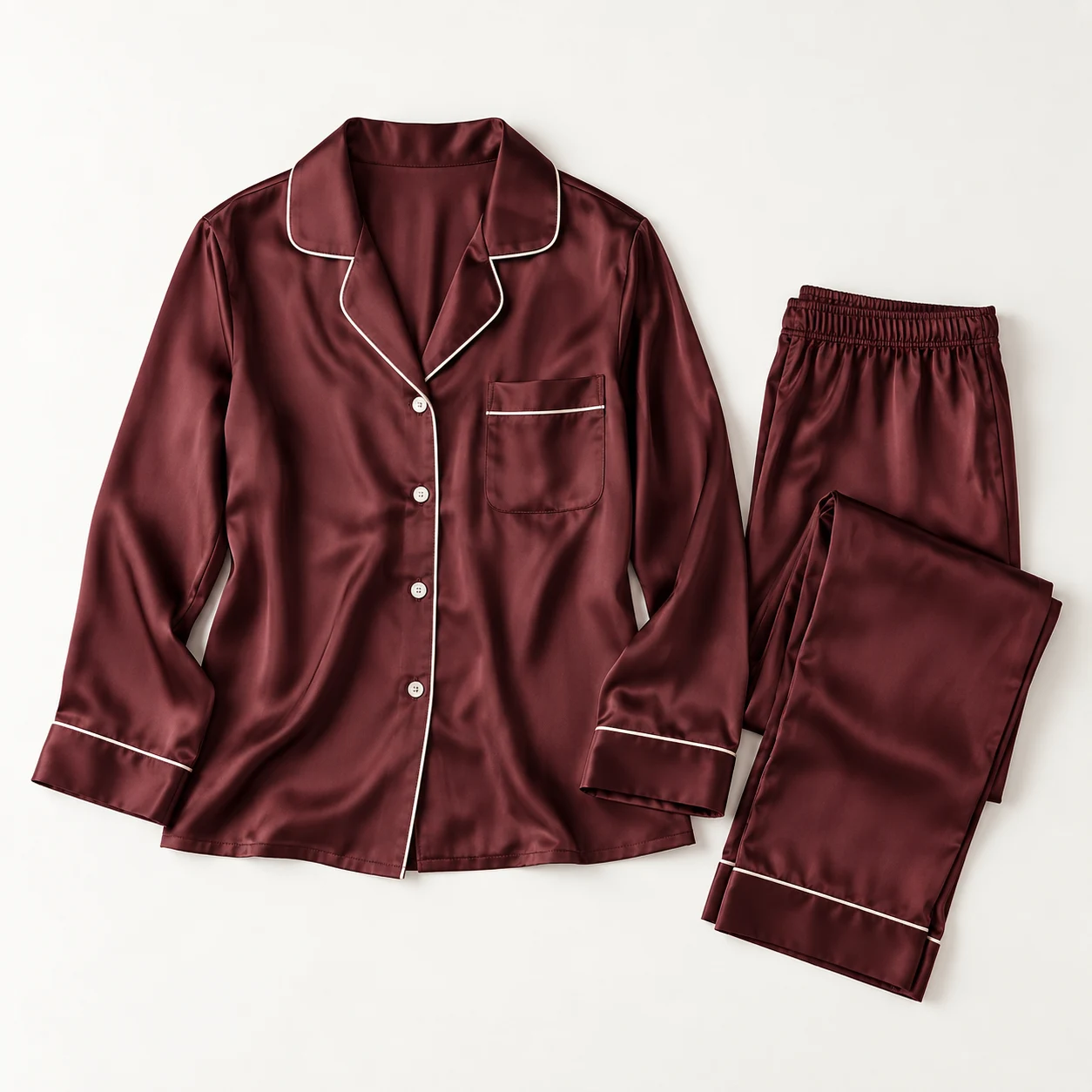 Design direction: Silk pajamas